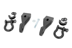 Rough Country Tow Hook To Shackle Conversion Kit - RS156 - Black Patch Performance - ROUGRS156