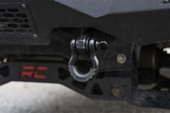Rough Country Tow Hook To Shackle Conversion Kit - RS158 - Black Patch Performance - ROUGRS158