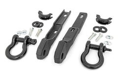 Rough Country Tow Hook To Shackle Conversion Kit - RS160 - Black Patch Performance - ROUGRS160