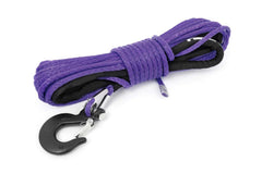 Rough Country Synthetic Winch Rope - RS162 - Black Patch Performance - ROUGRS162