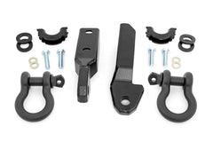 Rough Country Tow Hook To Shackle Conversion Kit - RS164 - Black Patch Performance - ROUGRS164