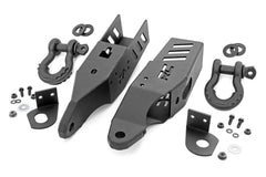 Rough Country Tow Hook To Shackle Conversion Kit - RS172 - Black Patch Performance - ROUGRS172
