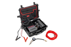 Rough Country Air Compressor w/Carrying Case - RS208A - Black Patch Performance - ROUGRS208A