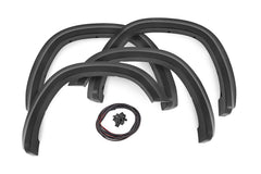 Rough Country Fender Flares - S - D10914 - PRV - Black Patch Performance - ROUGSD10914PRV