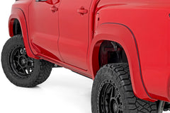 Rough Country Fender Flares - S - N12200 - QAK - Black Patch Performance - ROUGSN12200QAK