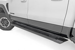 Rough Country HD2 Cab Length Running Boards - SRB01950A - Black Patch Performance - ROUGSRB01950A