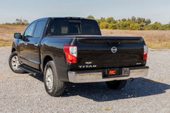 Rough Country HD2 Cab Length Running Boards - SRB041785A - Black Patch Performance - ROUGSRB041785A