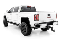 Rough Country HD2 Cab Length Running Boards - SRB071785A - Black Patch Performance - ROUGSRB071785A
