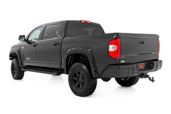 Rough Country HD2 Cab Length Running Boards - SRB071791A - Black Patch Performance - ROUGSRB071791A