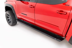 Rough Country HD2 Cab Length Running Boards - SRB072291A - Black Patch Performance - ROUGSRB072291A