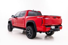 Rough Country HD2 Cab Length Running Boards - SRB072291A - Black Patch Performance - ROUGSRB072291A