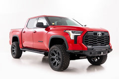 Rough Country HD2 Cab Length Running Boards - SRB072291A - Black Patch Performance - ROUGSRB072291A
