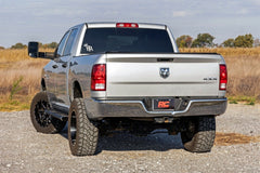 Rough Country HD2 Cab Length Running Boards - SRB091777A - Black Patch Performance - ROUGSRB091777A
