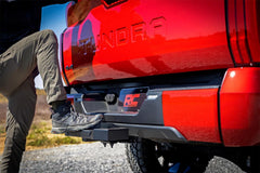 Rough Country HD2 Heavy Duty Receiver Hitch Step - SRB100 - Black Patch Performance - ROUGSRB100