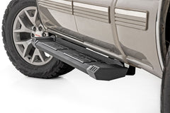 Rough Country HD2 Cab Length Running Boards - SRB990677A - Black Patch Performance - ROUGSRB990677A
