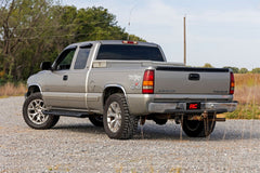 Rough Country HD2 Cab Length Running Boards - SRB990677A - Black Patch Performance - ROUGSRB990677A