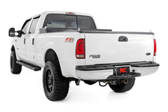 Rough Country HD2 Cab Length Running Boards - SRB991691A - Black Patch Performance - ROUGSRB991691A
