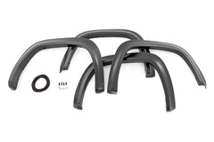 Rough Country Fender Flares - S - T42211 - 4X4 - Black Patch Performance - ROUGST422114X4