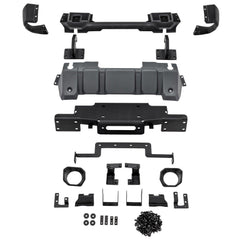 Rugged Ridge 11549.44 VENATOR STUBBY FRONT BUMPER;SATIN BLACK;JEEP - Black Patch Performance - RUGG11549.44