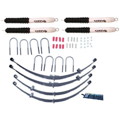 6975 WRANGLER LIFT KITORV4 INCH WITH SHOCKS - Black Patch Performance - RUGG18415.14