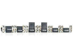 Sinister Diesel Hose & Clamp Kit for 1999.5-2003 Ford Powerstroke 7.3L - Black Patch Performance - SINISDBK7.3