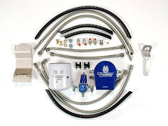 Sinister Diesel Regulated Fuel Return Kit for 1999-2003 Ford Powerstroke 7.3L w/ Integrated Fuel Filter. - Black Patch Performance - SINISDFUELREG7.3