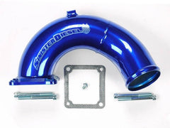 Sinister Diesel Intake Elbow for 1998.5-2002 Dodge Cummins 5.9L - Black Patch Performance - SINISDINTEL5.998
