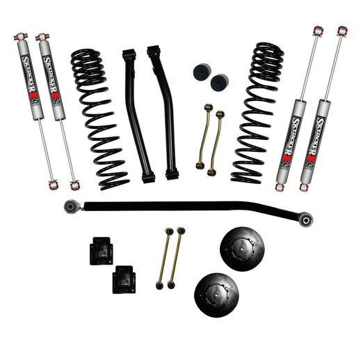 2020 Jeep Gladiator Rubicon Suspension Leveling Kit - Front - Black Patch Performance - SKYJG350RPMLT