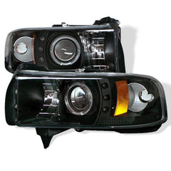 Dodge Headlight Set - Black Patch Performance - SPYD5010087