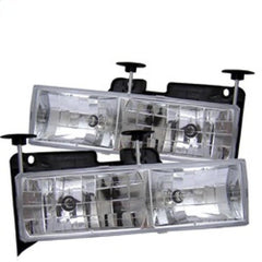 Chevrolet, GMC Headlight Set - Black Patch Performance - SPYD5012388