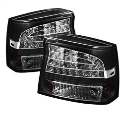 09-10 Dodge Charger Tail Light Set - Black Patch Performance - SPYD5031662