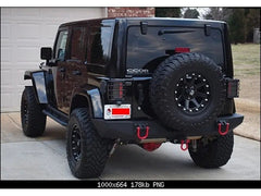 Jeep Tail Light Set - Black Patch Performance - SPYD5070418
