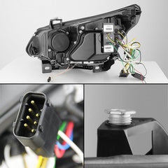 BMW Headlight Set - Black Patch Performance - SPYD5074041