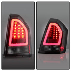05-07 Chrysler 300 Tail Light Set - Black Patch Performance - SPYD5083326