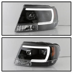 99-04 Jeep Grand Cherokee Headlight Set - Black Patch Performance - SPYD5085221