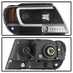 99-04 Jeep Grand Cherokee Headlight Set - Black Patch Performance - SPYD5085221