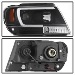 99-04 Jeep Grand Cherokee Headlight Set - Black Patch Performance - SPYD5085221