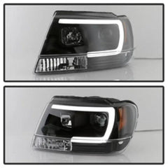 99-04 Jeep Grand Cherokee Headlight Set - Black Patch Performance - SPYD5085221
