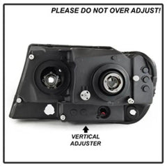 99-04 Jeep Grand Cherokee Headlight Set - Black Patch Performance - SPYD5085221