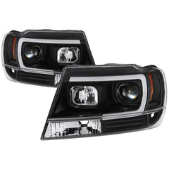 99-04 Jeep Grand Cherokee Headlight Set - Black Patch Performance - SPYD5085221