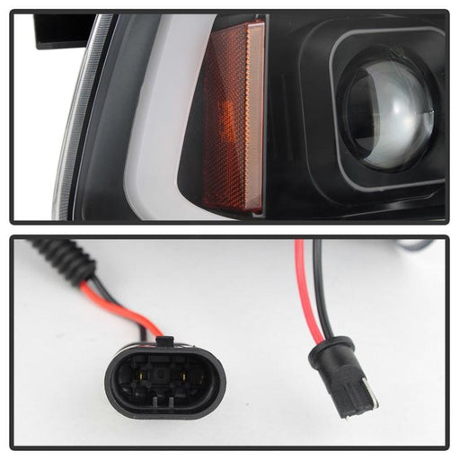 06-10 Dodge Charger Headlight Set - Black Patch Performance - SPYD5085245