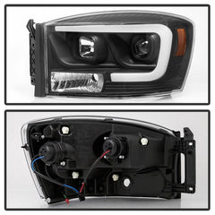 Dodge Headlight Set - Black Patch Performance - SPYD5085306