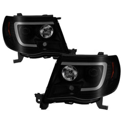05-11 Toyota Tacoma Headlight Set - Black Patch Performance - SPYD5085771