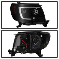 05-11 Toyota Tacoma Headlight Set - Black Patch Performance - SPYD5085771