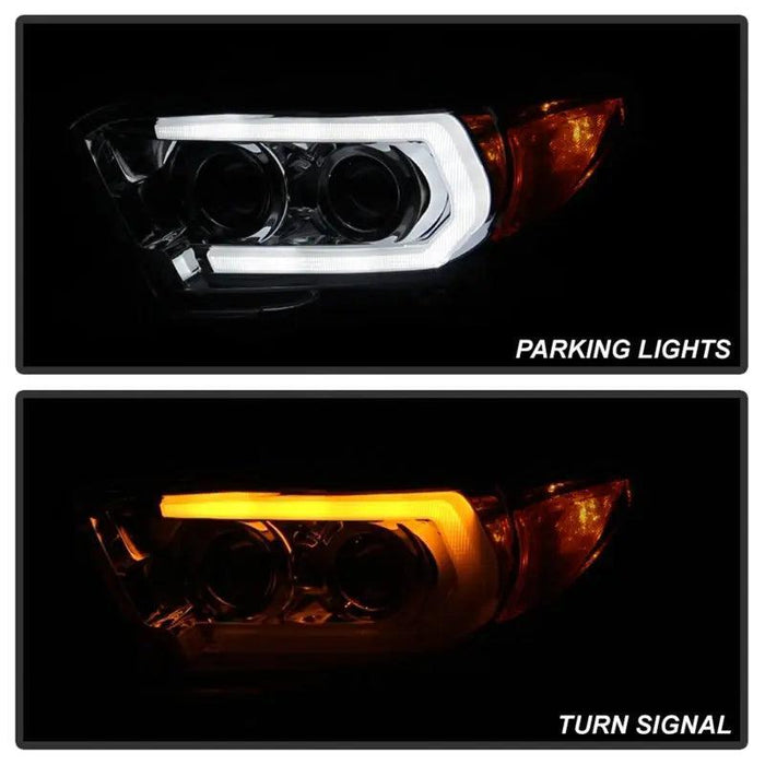 16-18 Toyota Tacoma Headlight Set - Black Patch Performance - SPYD5085825