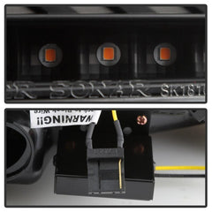 08-14 Mitsubishi Lancer Tail Light Set - Black Patch Performance - SPYD5088130