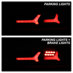 08-14 Mitsubishi Lancer Tail Light Set - Black Patch Performance - SPYD5088130
