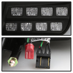 08-14 Mitsubishi Lancer Tail Light Set - Black Patch Performance - SPYD5088130