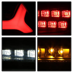 08-14 Mitsubishi Lancer Tail Light Set - Black Patch Performance - SPYD5088130