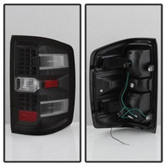 Chevrolet, GMC Tail Light Set - Black Patch Performance - SPYD9036545